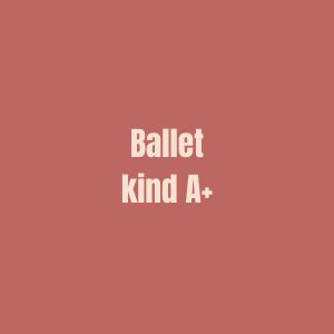 Ballet kinderen A+ zondag 9u30-10u30