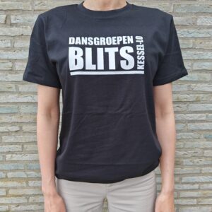 T-shirt kind zwart