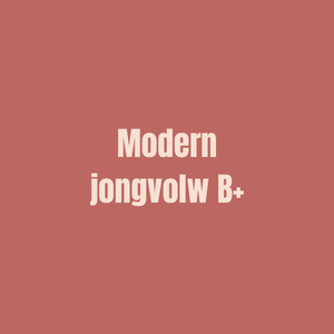 Moderne dans jongvolw B+ zondag 12u-13u