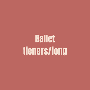 Ballet tieners/jongeren zondag 11u30-12u30
